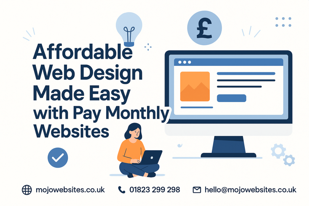 pay monthly websites